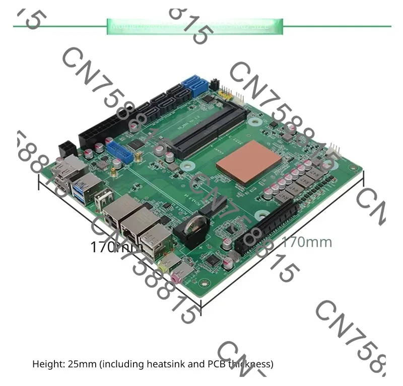 เมนบอร์ด Mini ITX รุ่น AMD Ryz - Mini Itx Dual 2.5G Nas Motherboard บทวิจารณ์และราคา